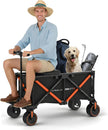WISELD GT3 Utility Electric Ridable Wagon 4WD