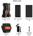 WISELD GT3 Utility Electric Ridable Wagon 4WD