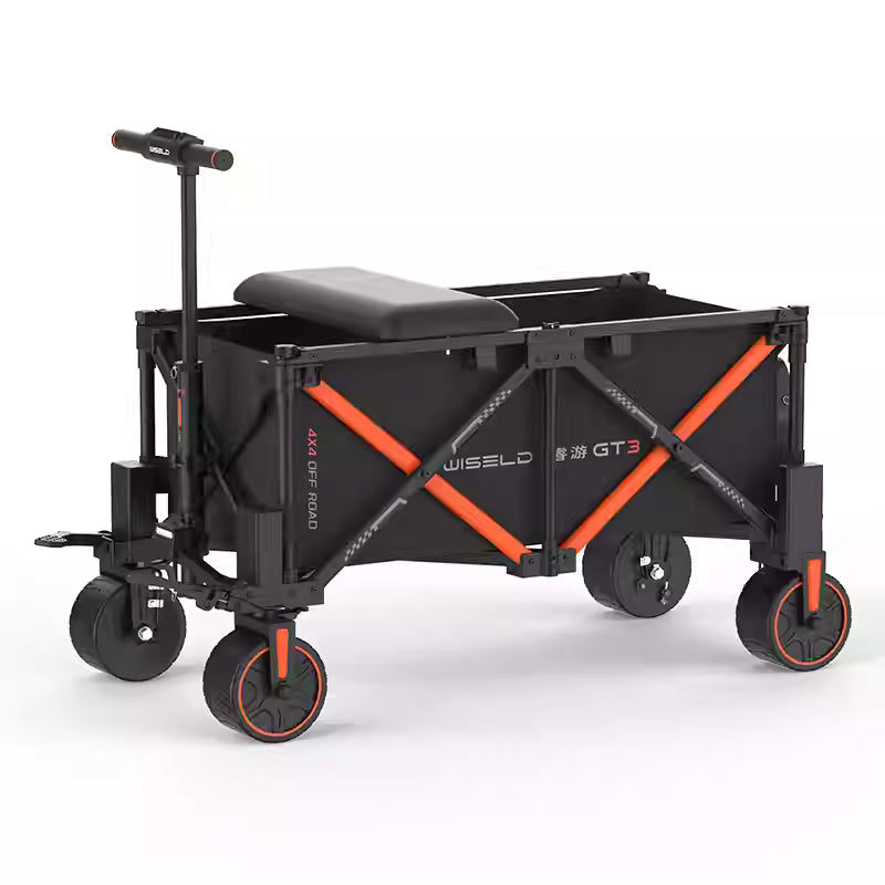 Ridable Vehicle WISELD GT3 Utility Electric Ridable Wagon 4WD – Kepler Outdoor